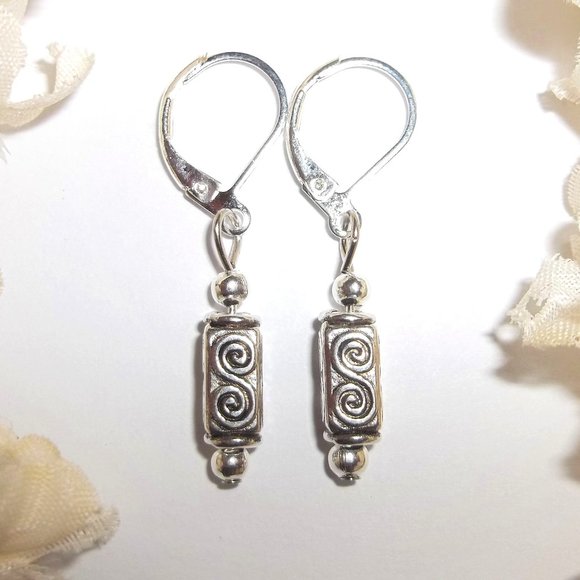Earring, Silver Earring, Minimalist Earring, Silver Earring Set, Earring D101 - Picture 1 of 9